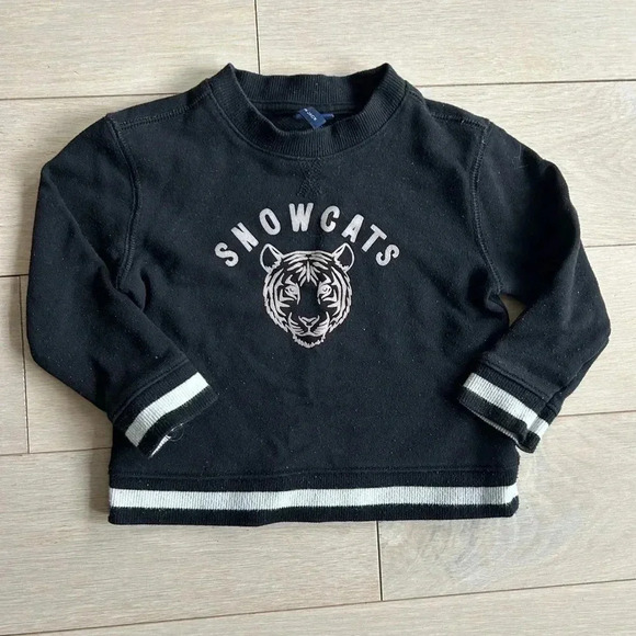 Janie & Jack snow cats sweatshirt - Picture 2 of 5